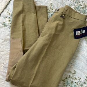 GERRY SCHUMACHER NWT Equestrian Riding Pants Womens VTG Size LG Germany US 8/10